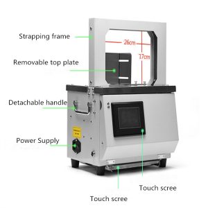 ECOBAND-S Paper & OPP banding machine touch screen