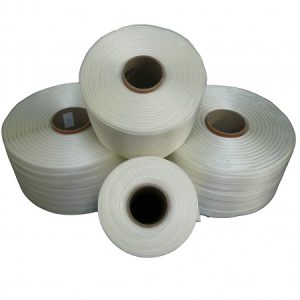 Textilná viazacia páska na balíky odpadu 16mm - 340m, vonkajší priemer cievky je 180 mm, šírka 140 mm