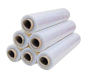 Šesť roliek transparentnej ručnej stretch fólie 500 mm, 23 µm, na papierových dutinkách